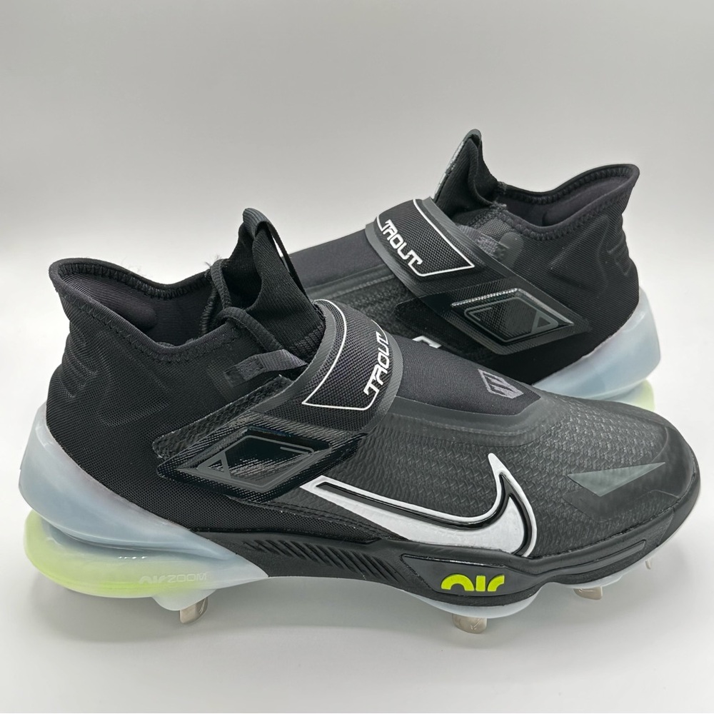 Men’s Nike Force Zoom Trout 8 Elite Baseball Cleats Black CZ5913-010 Size 9 NEW - Picture 9 of 10